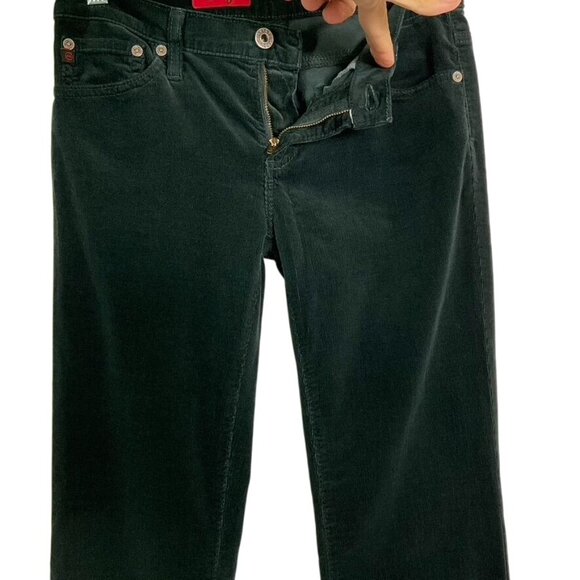 AG The Angel Boot Cut Black Corduroy Pants, size 27R - Picture 10 of 16